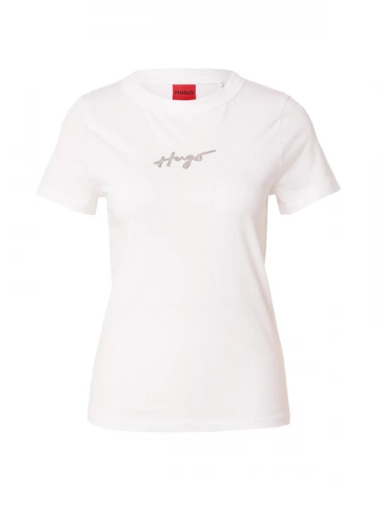 Foto van product HUGO Shirt 'Classic 4' zilver / wit