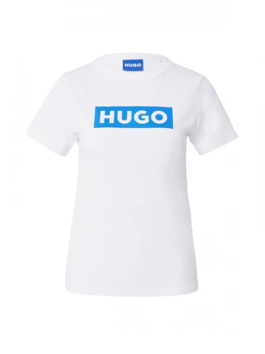 Foto van product HUGO Shirt 'Classic' blauw / wit