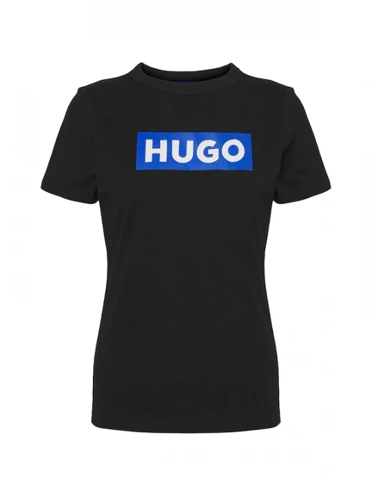 Foto van product HUGO Shirt 'Classic' blauw / zwart / wit