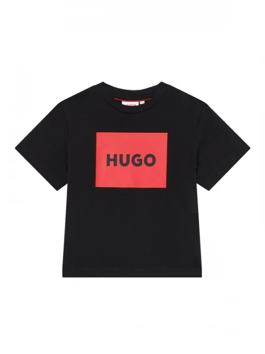 Foto van product HUGO Shirt cranberry / zwart