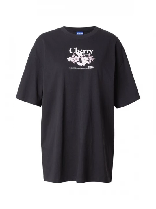 Foto van product HUGO Shirt cyclaam / zwart / wit