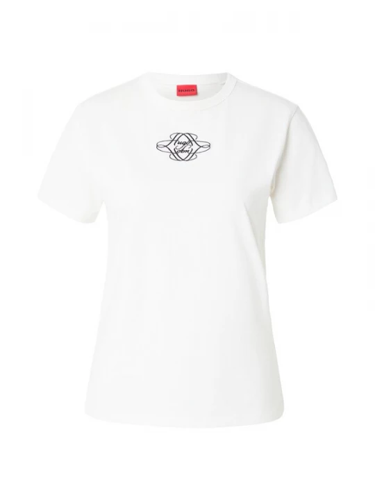 Foto van product HUGO Shirt 'Damacia_8' zwart / wit