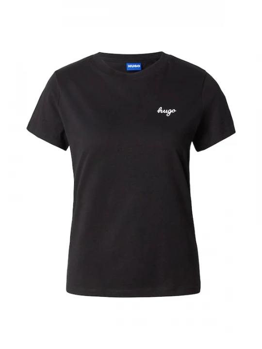 Foto van product HUGO Shirt 'Damatee_B' zwart / wit