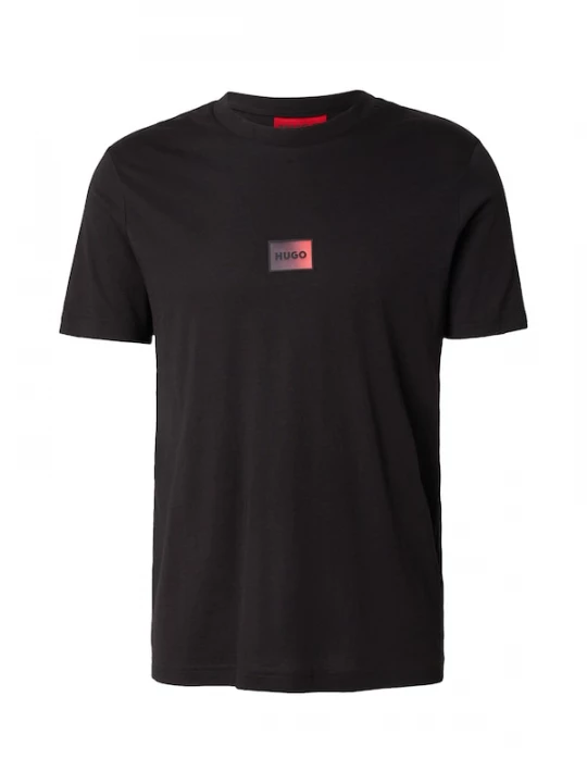 Foto van product HUGO Shirt 'Danotie' rood / zwart