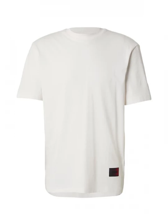 Foto van product HUGO Shirt 'Danoto' crème / aubergine / rood / zwart