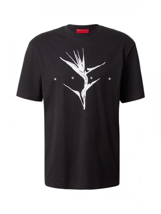 Foto van product HUGO Shirt 'Darise' zwart / wit