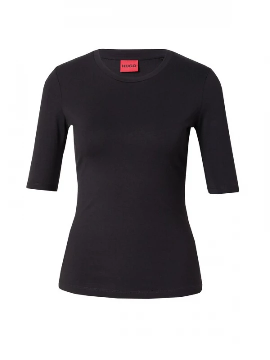 Foto van product HUGO Shirt 'Darnelia' zwart / wit