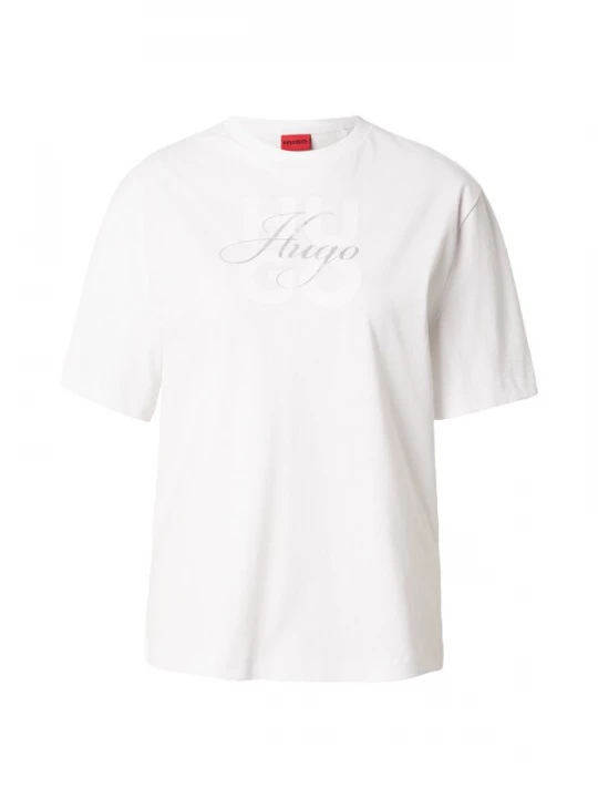 Foto van product HUGO Shirt 'Dashire_5' zilver / wit