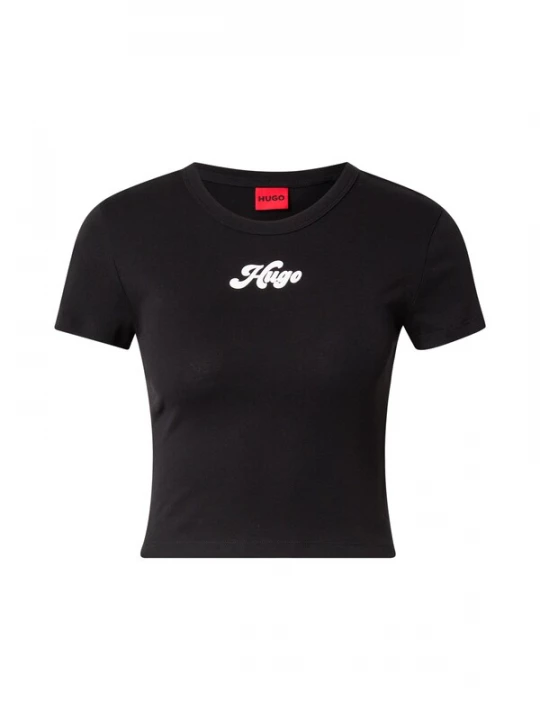 Foto van product HUGO Shirt 'Delanor_2' zwart / wit