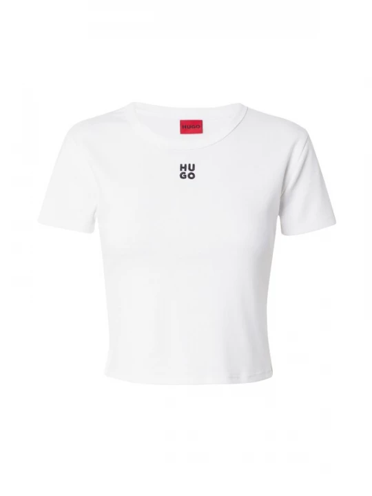 Foto van product HUGO Shirt 'Delanor' zwart / wit