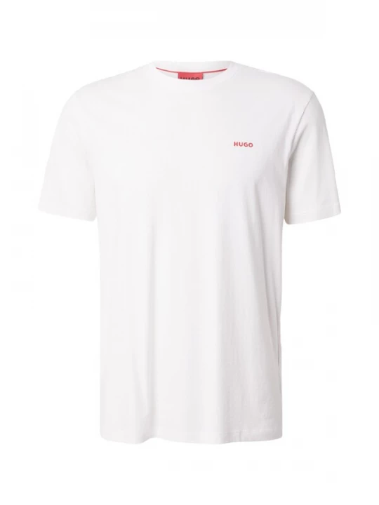 Foto van product HUGO Shirt 'Dero' crème / knalrood