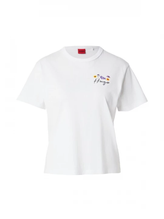 Foto van product HUGO Shirt 'Destrel_4' geel / lila / zwart / wit