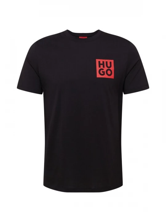 Foto van product HUGO Shirt 'Detzington' rood / zwart