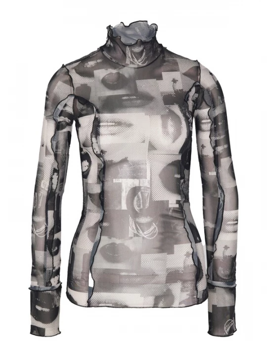 Foto van product HUGO Shirt 'Deuphoria' grijs / taupe