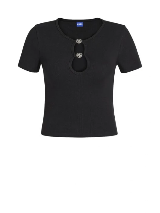 Foto van product HUGO Shirt 'Diheart_B' zwart
