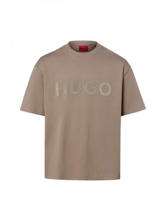 Foto van product HUGO Shirt 'Dinkee' aardetinten / groen