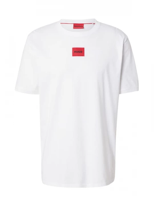 Foto van product HUGO Shirt 'Diragolino212' lichtrood / zwart / wit