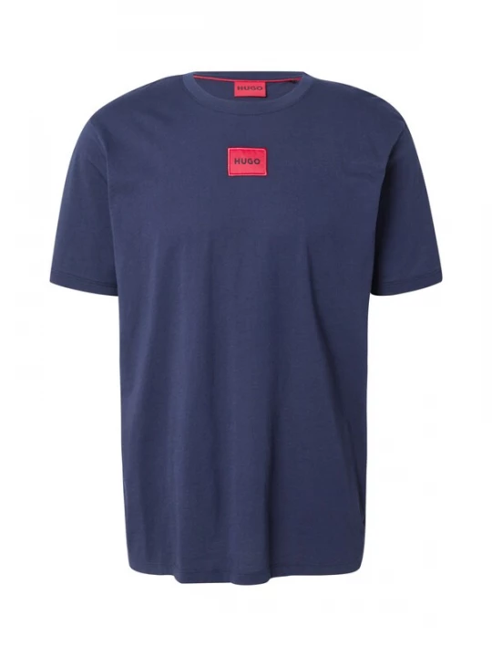 Foto van product HUGO Shirt 'Diragolino212' marine / rood