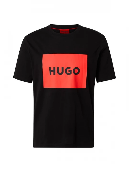 Foto van product HUGO Shirt 'Dulive222' lichtrood / zwart