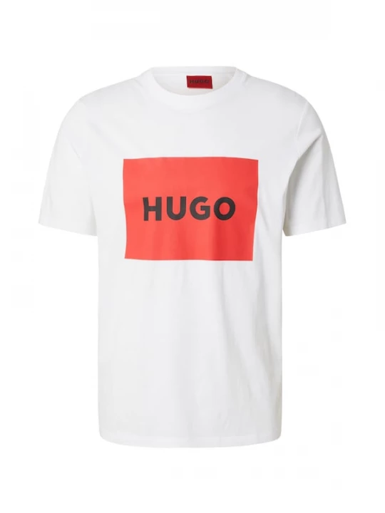 Foto van product HUGO Shirt 'Dulive222' rood / zwart / wit