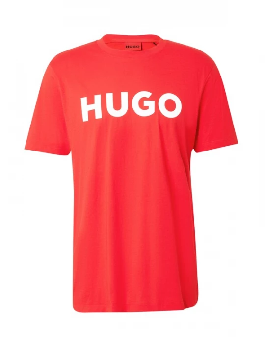 Foto van product HUGO Shirt 'Dulivio' lichtrood / wit