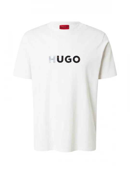 Foto van product HUGO Shirt 'Dumeo' ecru / zwart