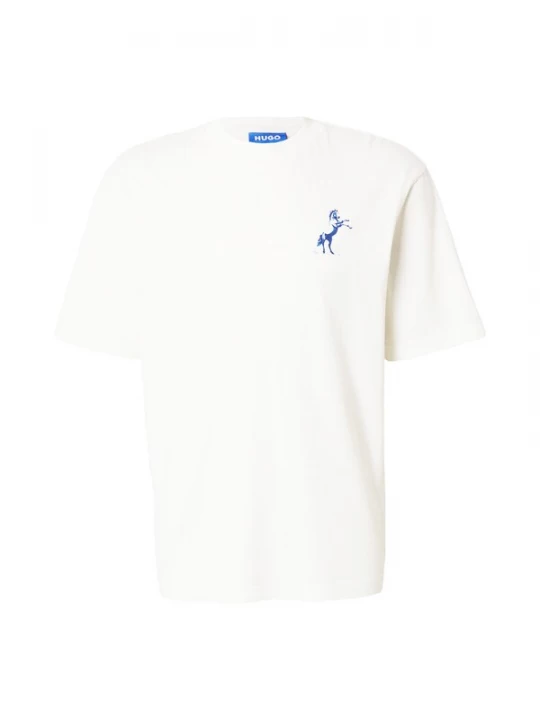 Foto van product HUGO Shirt lichtblauw / wit