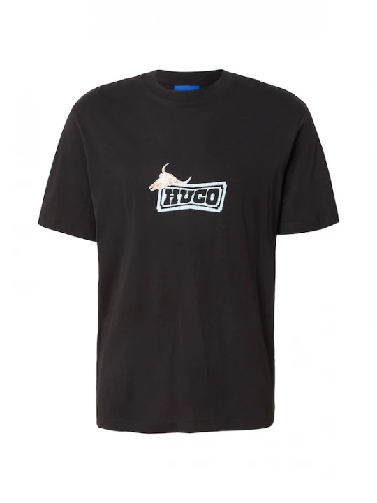 Foto van product HUGO Shirt 'Nadero' zwart / wit