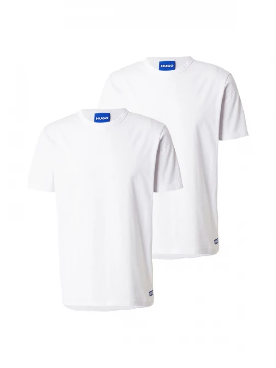 Foto van product HUGO Shirt 'Naolo' blauw / wit