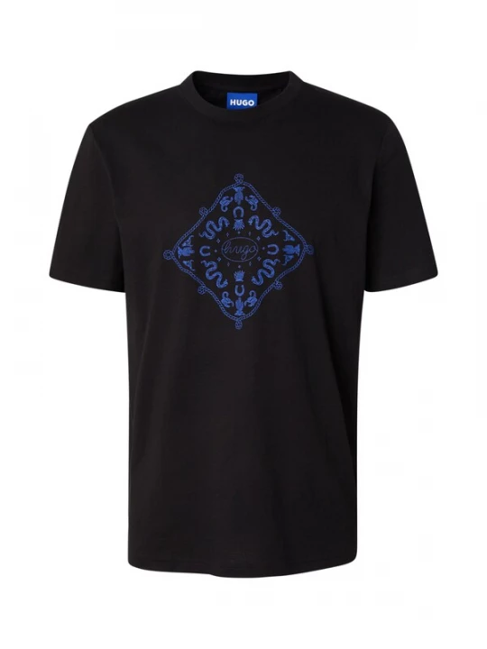 Foto van product HUGO Shirt 'Nerberri' blauw / zwart