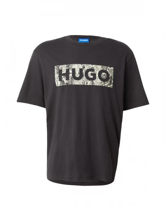 Foto van product HUGO Shirt 'Nerpient' olijfgroen / zwart