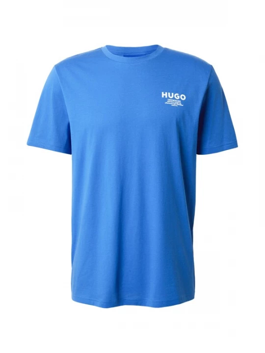 Foto van product HUGO Shirt 'Nesptee' blauw / wit