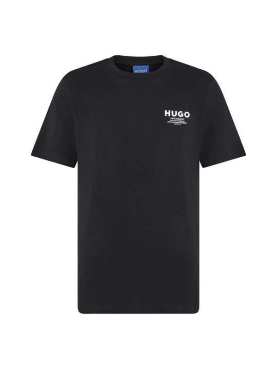 Foto van product HUGO Shirt 'Nesptee' zwart / wit