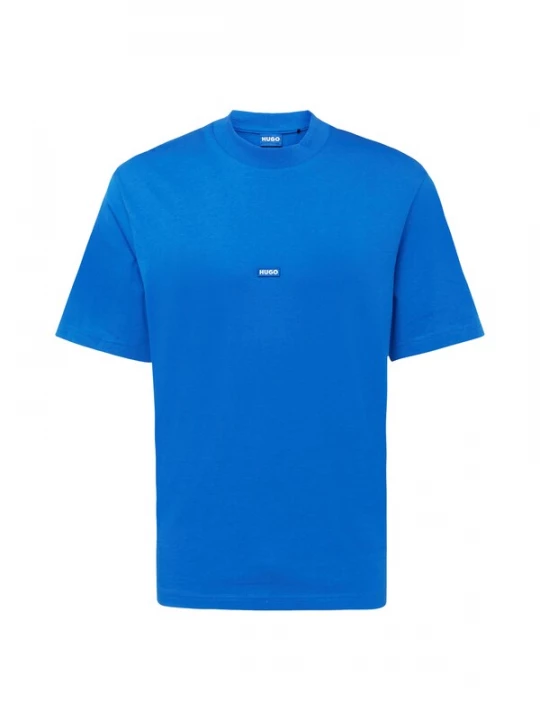 Foto van product HUGO Shirt 'Nieros' royal blue / koningsblauw / offwhite