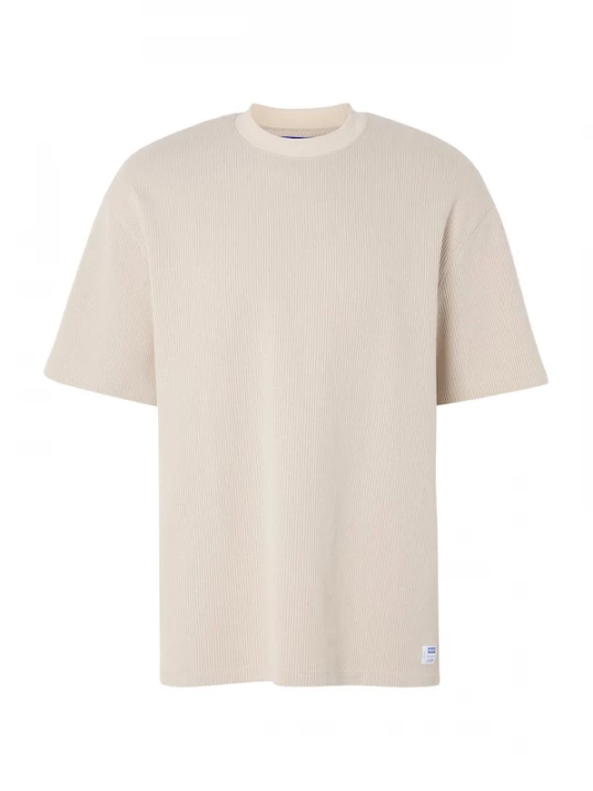 Foto van product HUGO Shirt 'Nuwaffle' beige