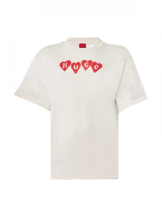 Foto van product HUGO Shirt rood / wit