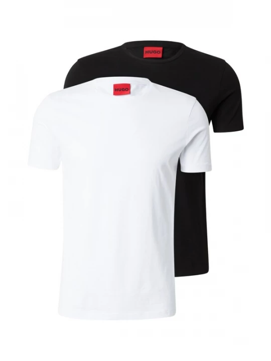 Foto van product HUGO Shirt 'Round' zwart / wit