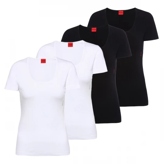 Foto van product HUGO Shirt zwart / wit