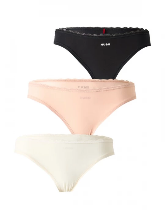 Foto van product HUGO Slip beige / koraal / zwart