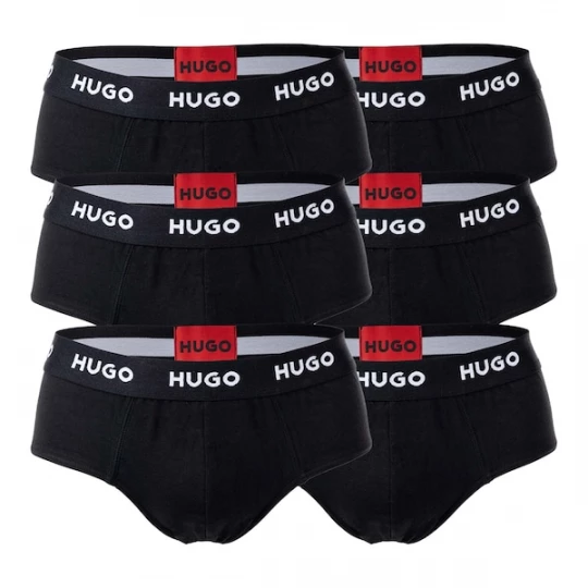 Foto van product HUGO Slip rood / zwart / wit