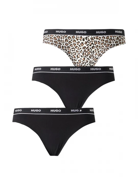 Foto van product HUGO String crème / pueblo / zwart / wit