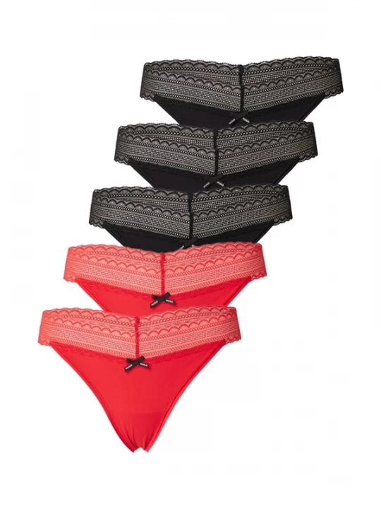 Foto van product HUGO String rood / zwart