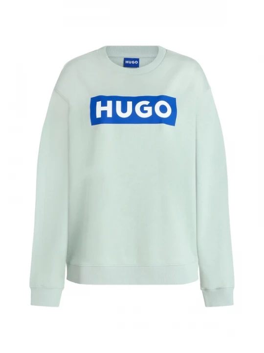 Foto van product HUGO Sweatshirt 'Classic' blauw / mintgroen