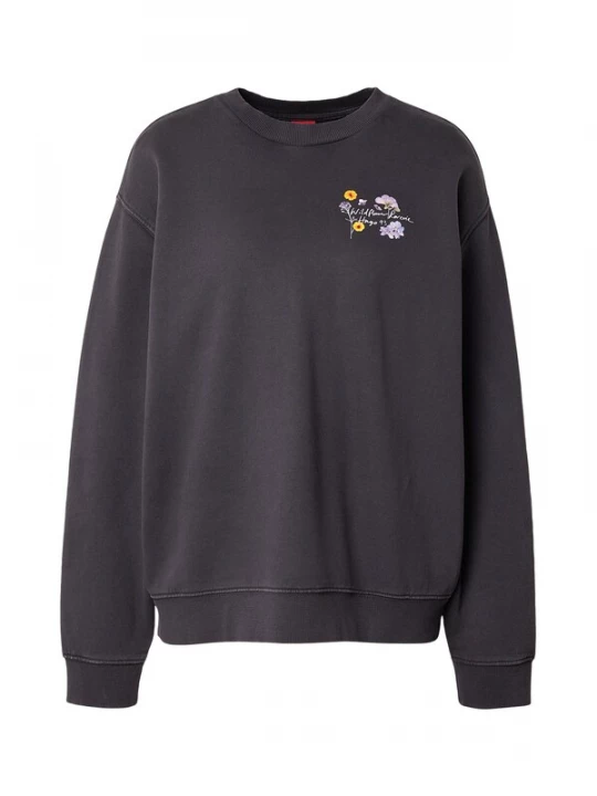 Foto van product HUGO Sweatshirt 'Classic' geel / lavendel / zwart / wit