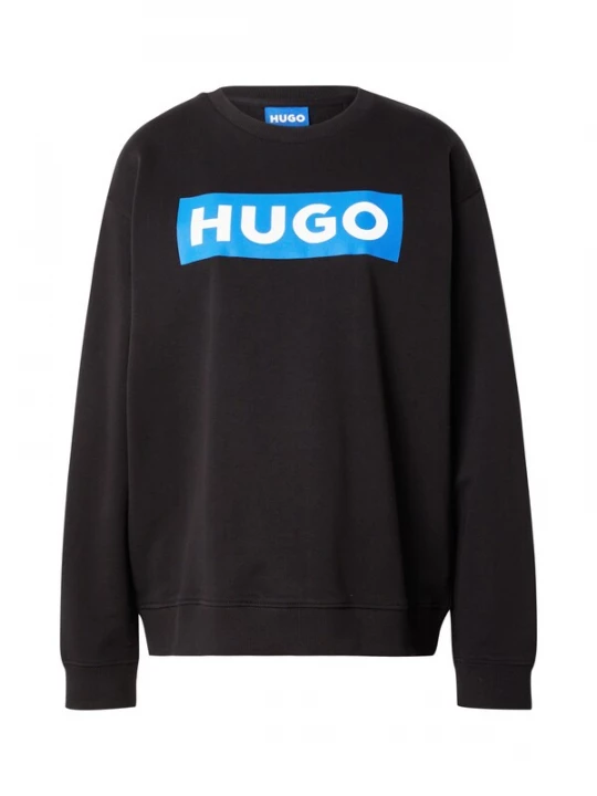 Foto van product HUGO Sweatshirt 'Classic' hemelsblauw / zwart / wit