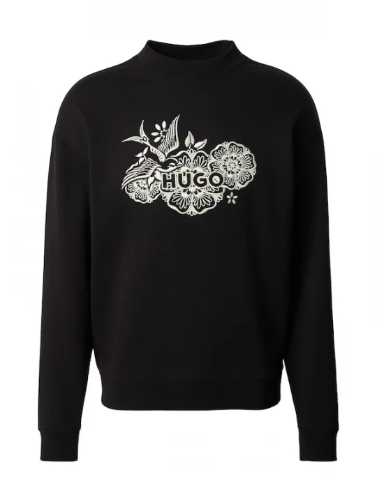 Foto van product HUGO Sweatshirt 'Darony' zwart / offwhite
