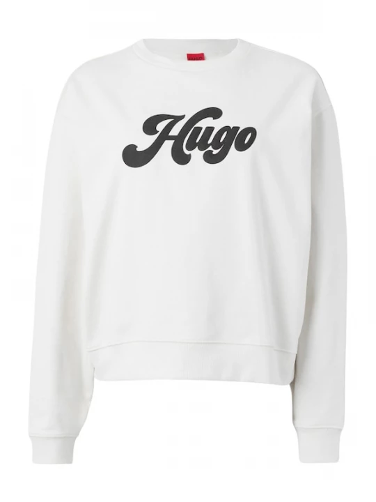 Foto van product HUGO Sweatshirt 'Deroxina' zwart / wit