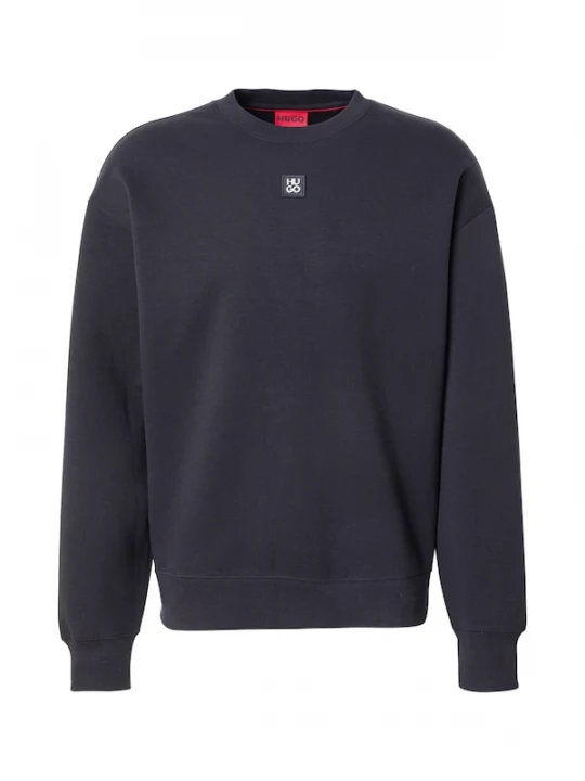 Foto van product HUGO Sweatshirt 'Dettil' zwart / wit