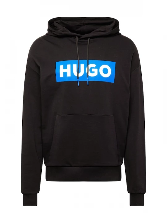 Foto van product HUGO Sweatshirt 'Nalves' azuur / zwart / offwhite