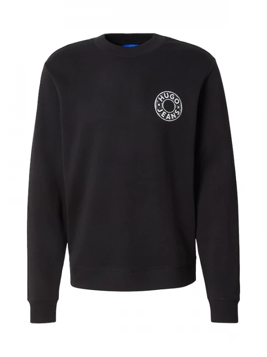 Foto van product HUGO Sweatshirt 'Nedos' zwart / wit